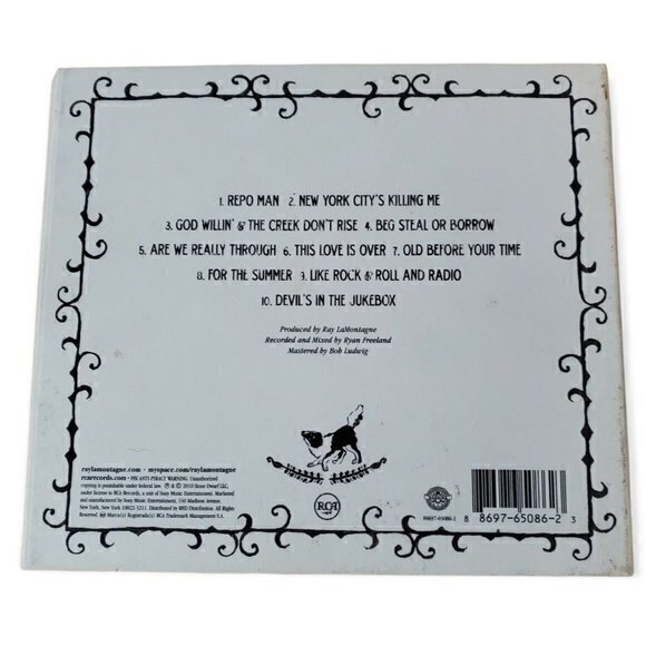 Ray LaMontagne & the Pariah Dogs - God Willin' &‎ The Creek Don't Rise [2010 CD] - Picture 2 of 3